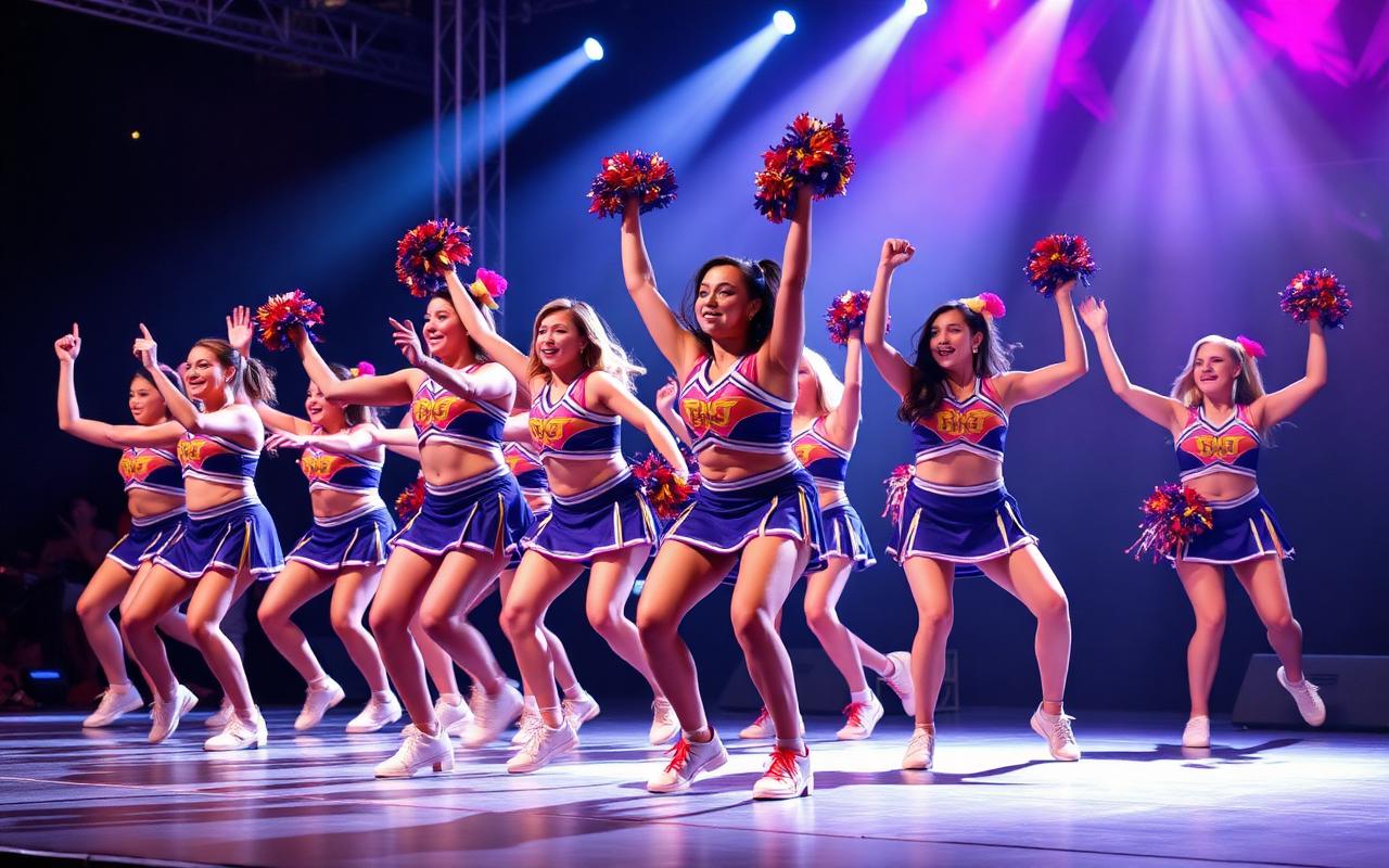 Team performing